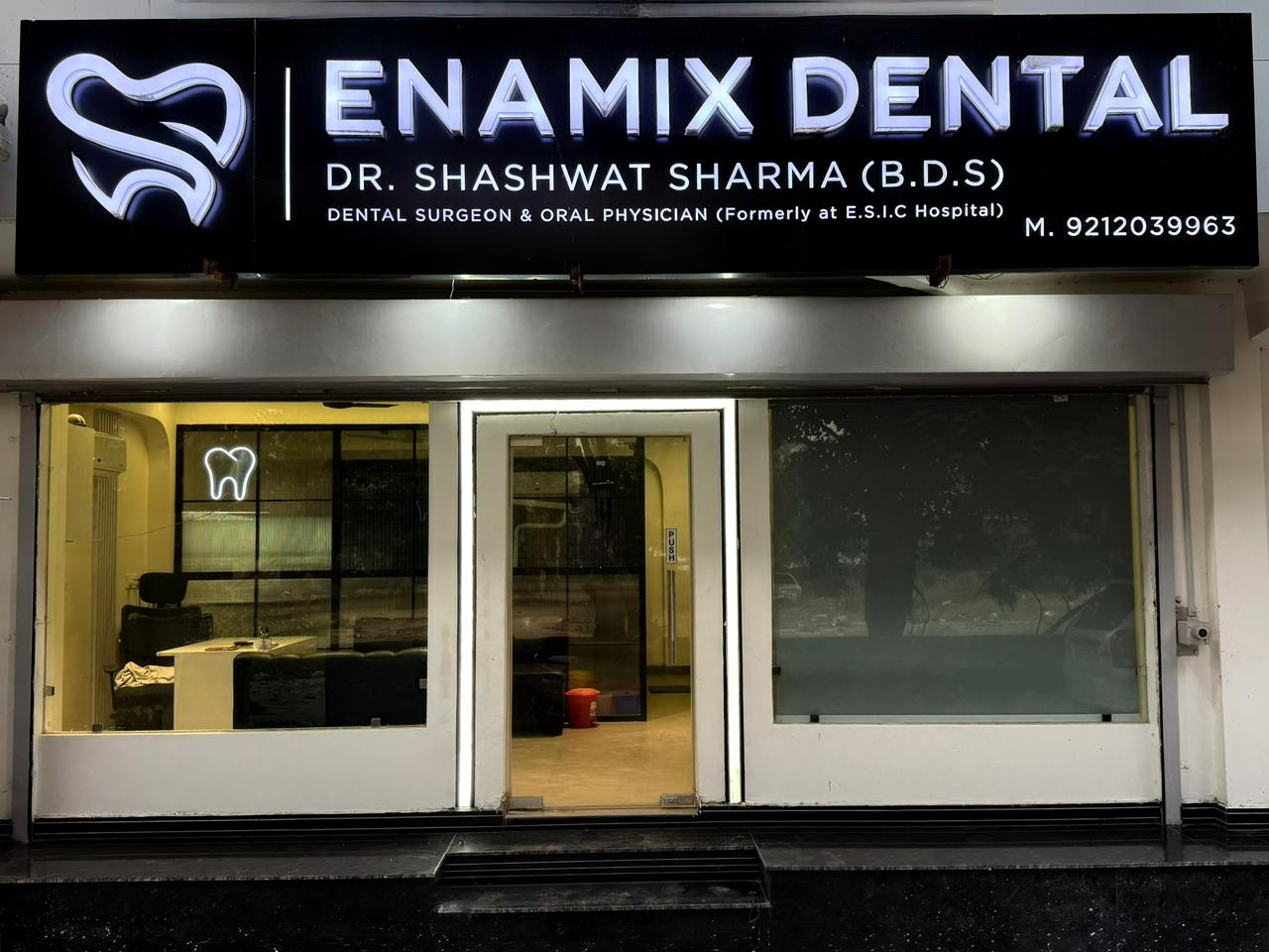Enamix Dental Clinic Interior Dwarka Delhi